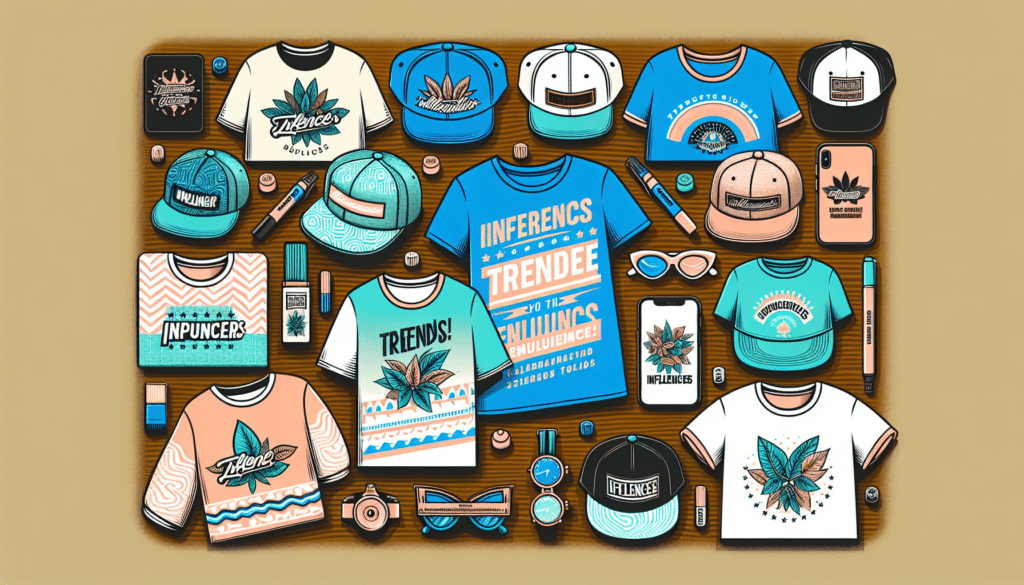 Tendencias actuales en el diseño de merchandising para influencers