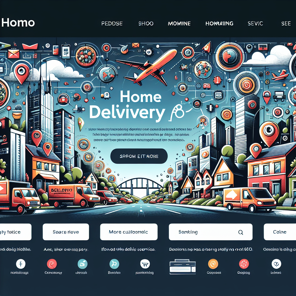Diseño Web para Servicios de Entrega a Domicilio: SEO para Alcanzar a Más Clientes