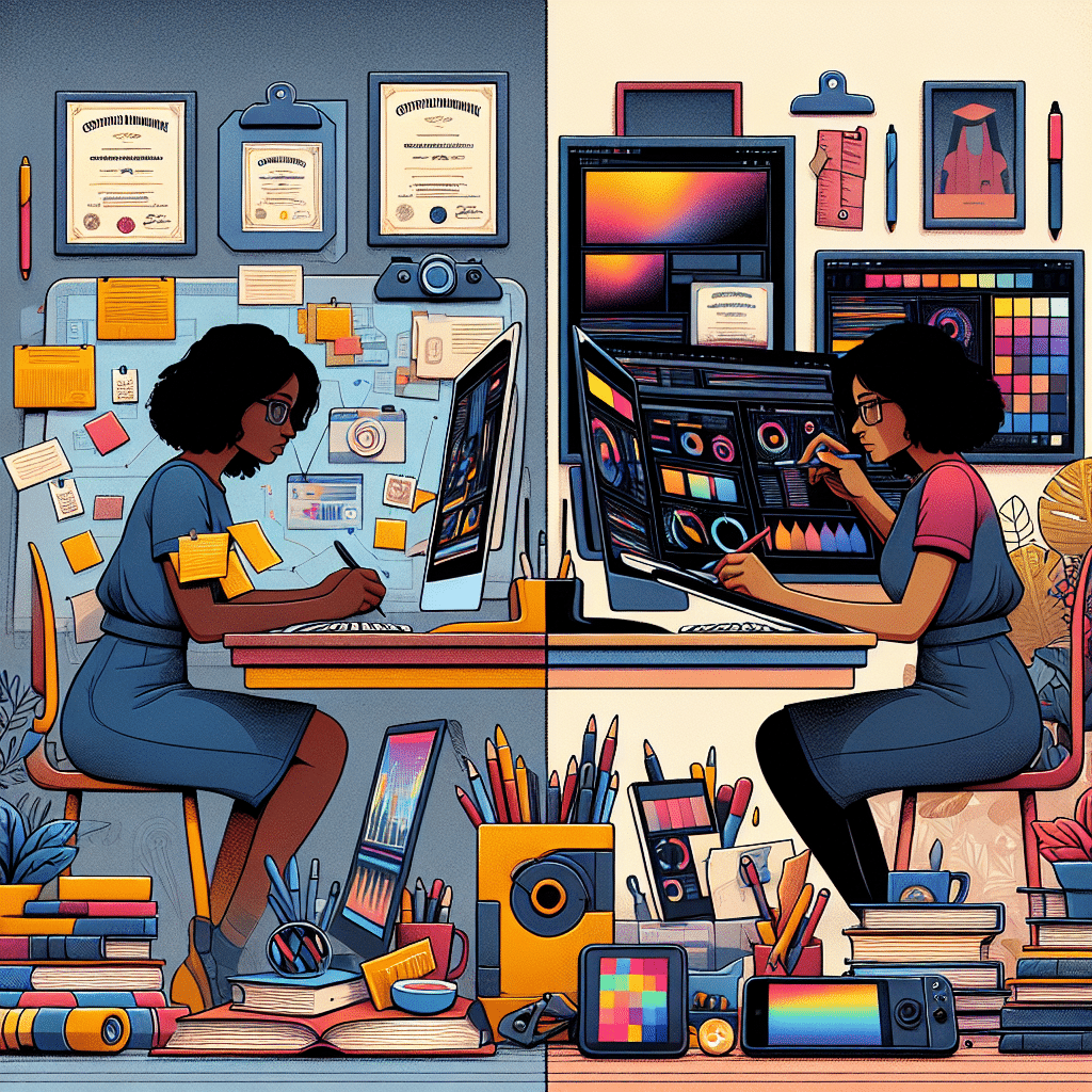La importancia de la formación continua para el diseñador gráfico freelance