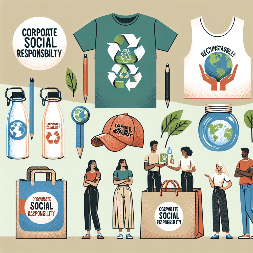 Cómo el diseño de merchandising puede apoyar campañas de responsabilidad social empresarial