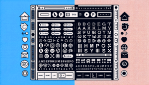 Diferencias entre Iconografía y Tipografía en el Diseño Web