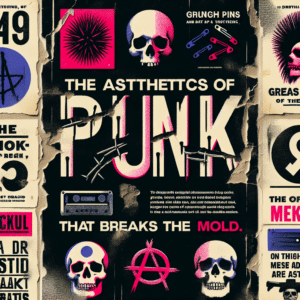 La Estética del Punk: Diseño Gráfico Rompiendo Esquemas