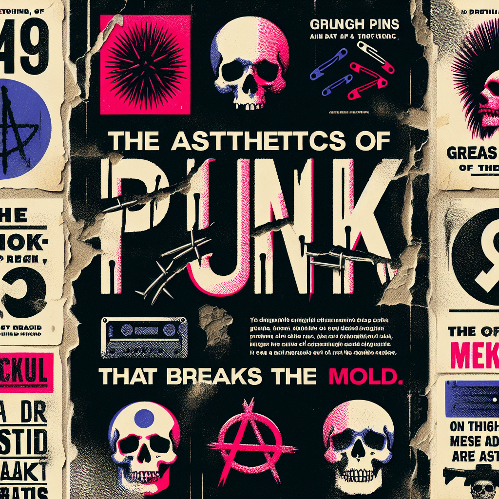 La Estética del Punk: Diseño Gráfico Rompiendo Esquemas