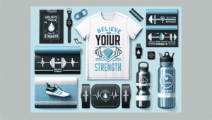 Diseño de merchandising para el mundo del fitness y la salud
