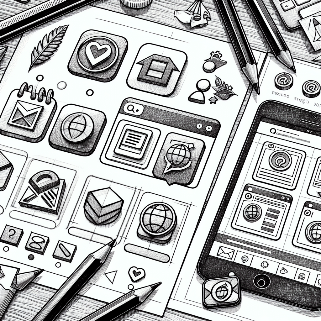 Personalización de Iconos: Desde el Boceto Hasta la Implementación Web