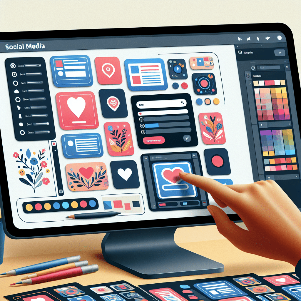 Personalizando Plantillas con Software de Diseño para Redes Sociales