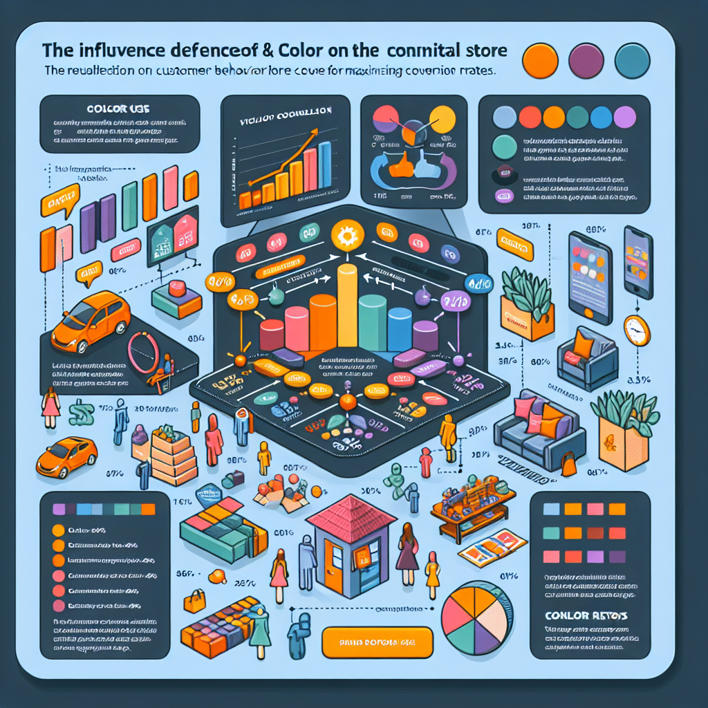 La Influencia del Color en la Tasa de Conversión de tu Tienda Virtual