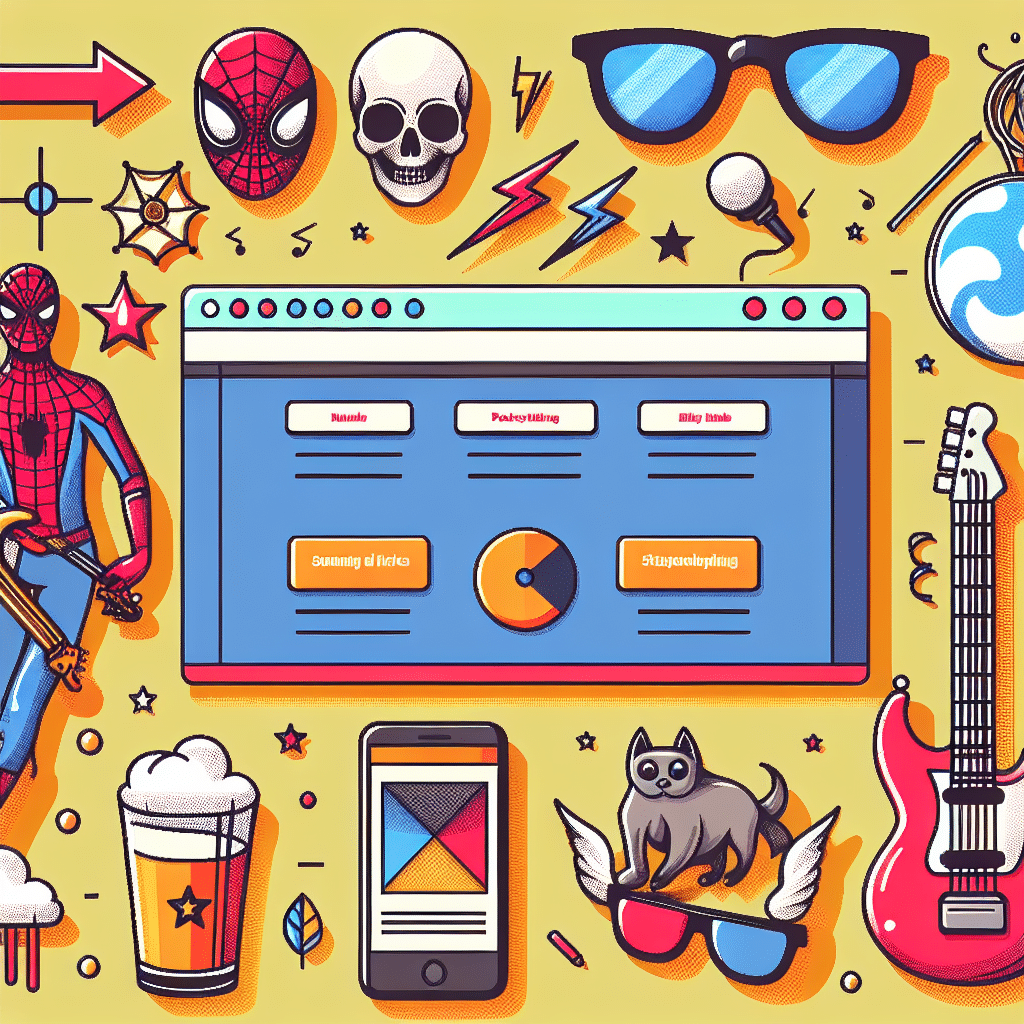 La Influencia de la Cultura Pop en las Tendencias de Diseño Web