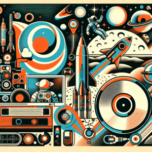 El Diseño Gráfico en la Era Espacial: De la Carrera Lunar a la Cultura Pop