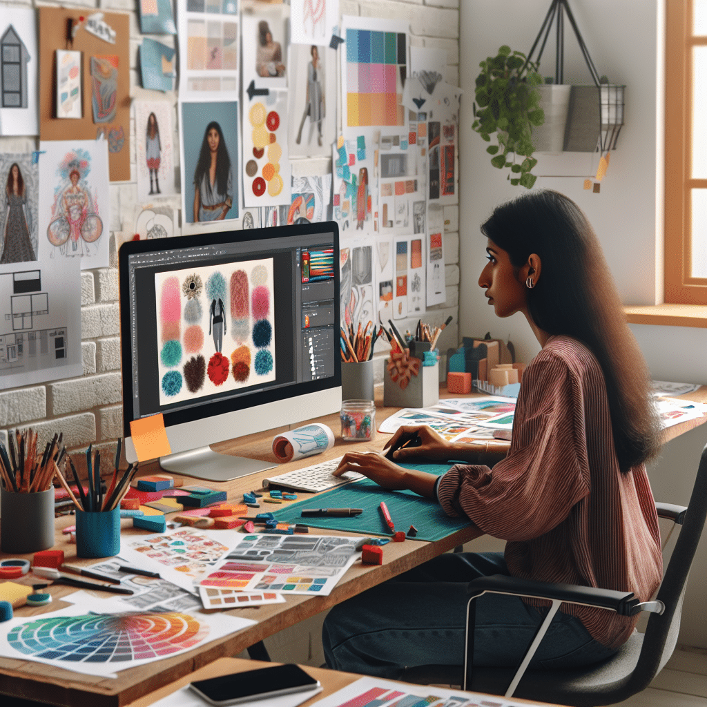 Manejo de múltiples proyectos de diseño gráfico como freelancer