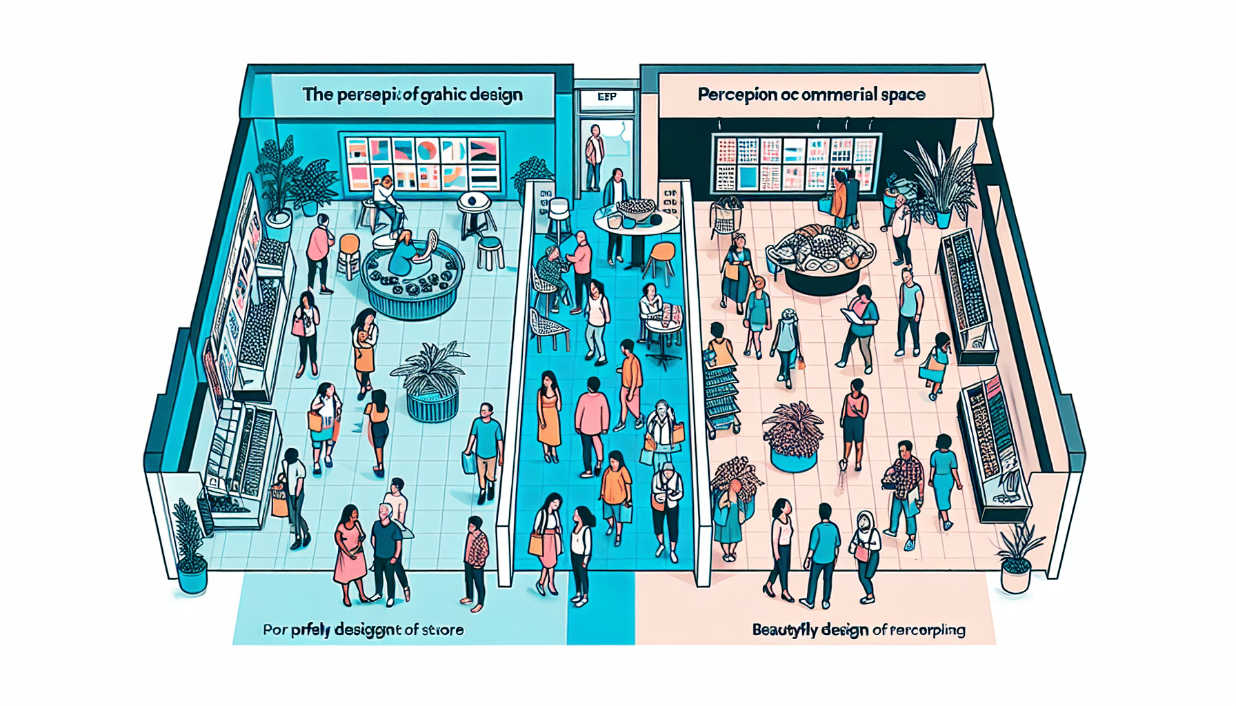 Influencia Del Diseño Gráfico En Tu Espacio Comercial