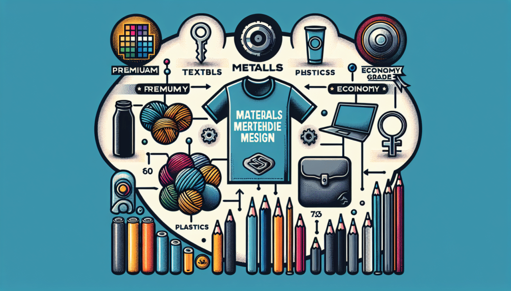 Elige el material correcto: Consejos de diseño de merchandising para durabilidad y calidad