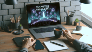 Merchandising para eventos virtuales: Adaptando el diseño gráfico al mundo digital