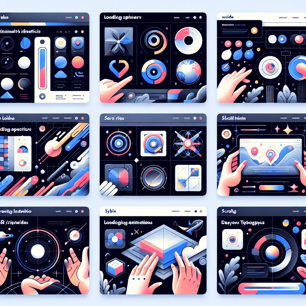 Las Últimas Tendencias en Animaciones para Sitios Web