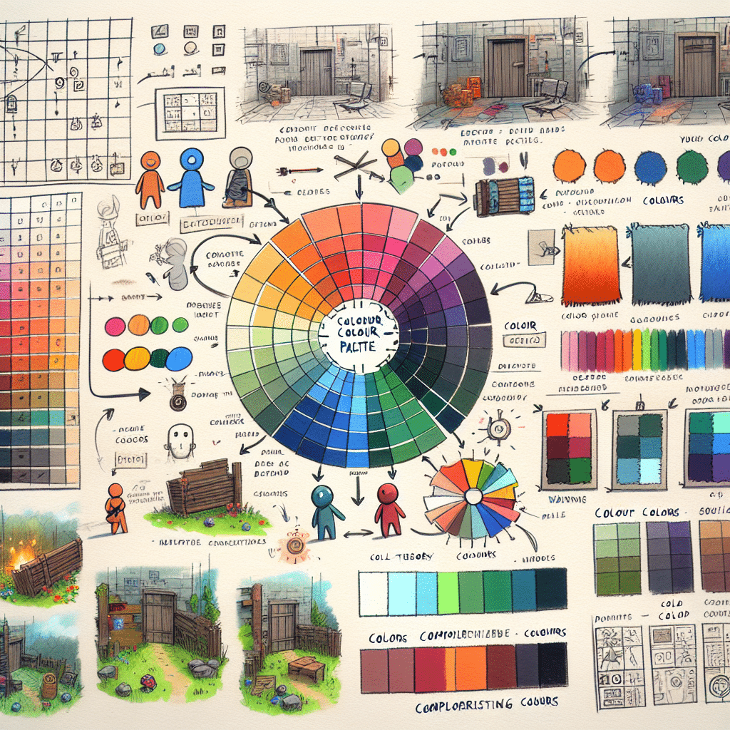 Cómo crear una paleta de colores efectiva para tu videojuego