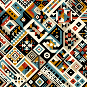 Patrones inspirados en el arte folclórico para diseño contemporáneo