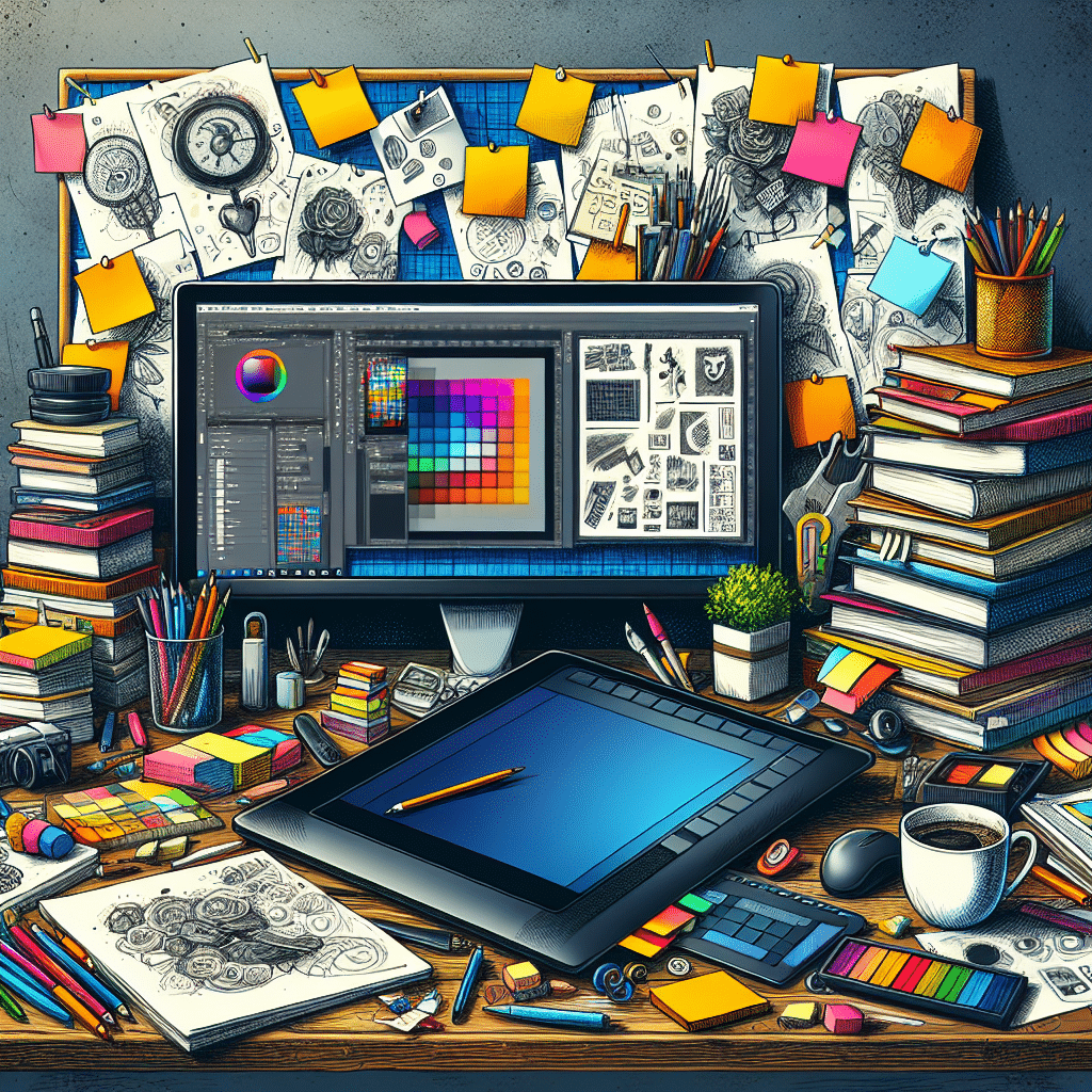 Inspiración visual: cómo mantenerse creativo como diseñador gráfico