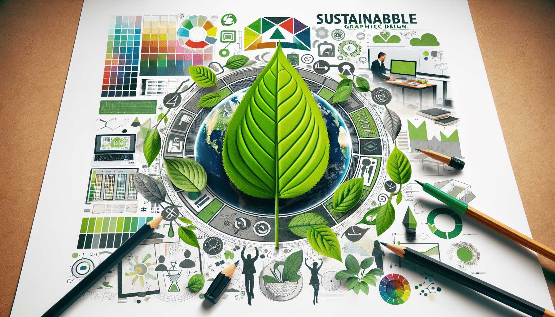 Eco Visual Diseño Gráfico Sostenible: Crea con Conciencia Ecológica