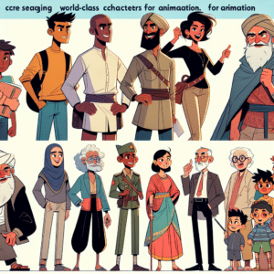 Diseño de Personajes para Animación: Elementos Clave para el Éxito