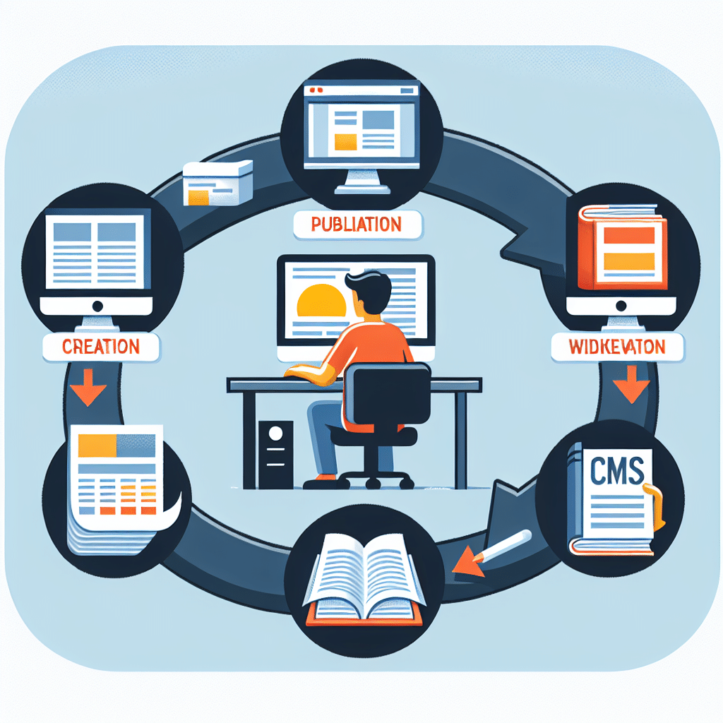 Ciclo de vida del contenido en CMS: Creación