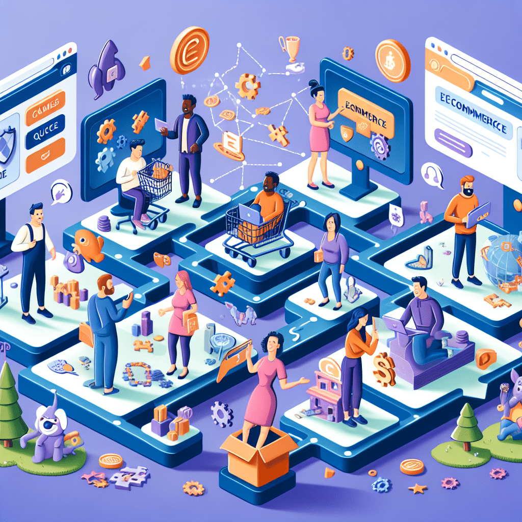 Formas Creativas de Implementar Gamificación en la Formación de Ecommerce