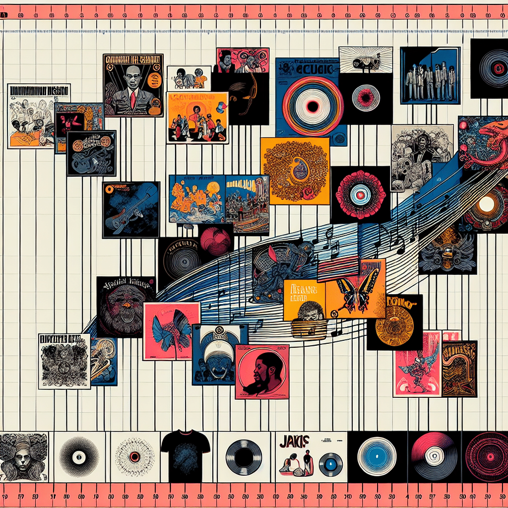 La Evolución del Diseño Gráfico en la Música: De Portadas de Álbumes a Identidades Visuales
