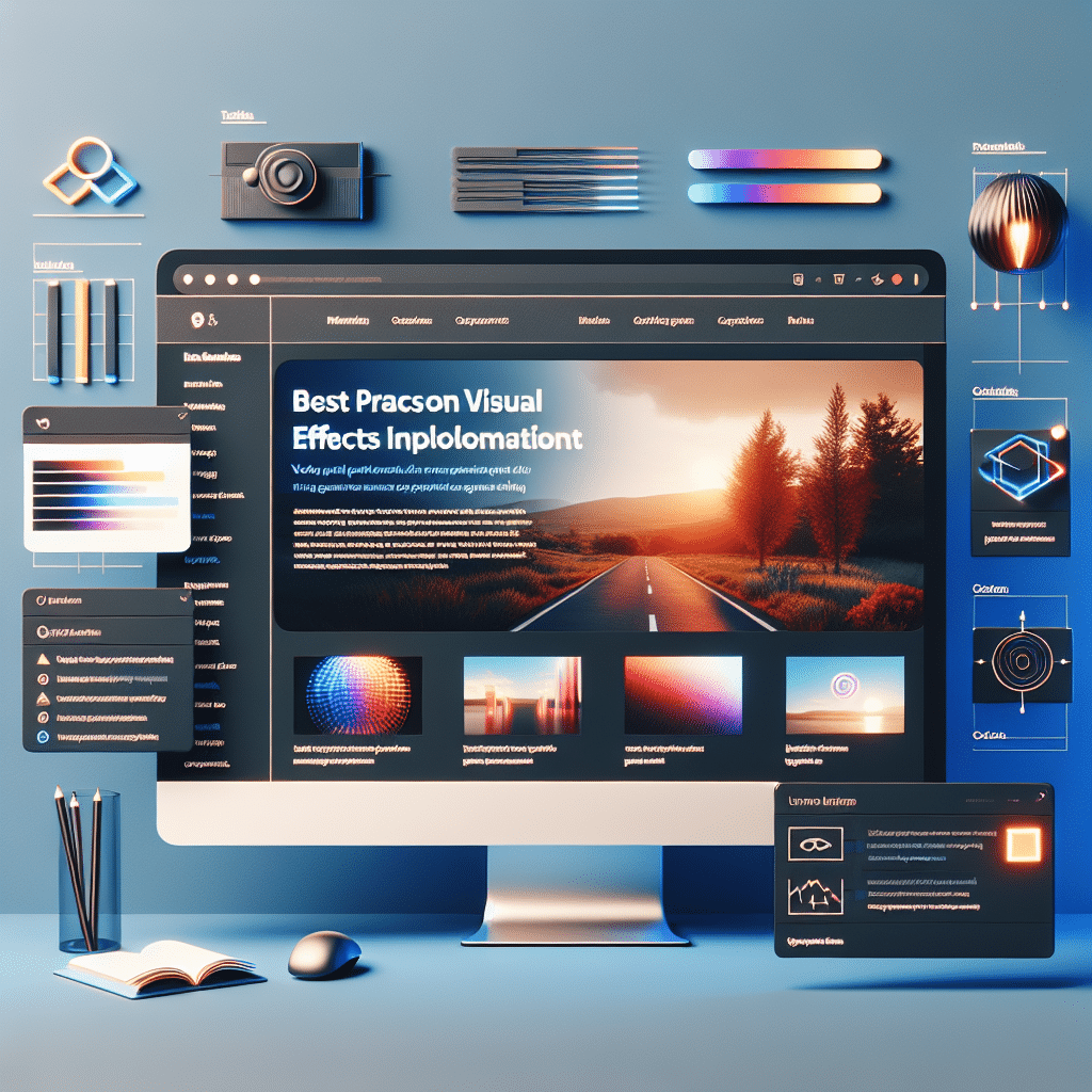 Mejores Prácticas para Incorporar Efectos Visuales en tu Sitio Web