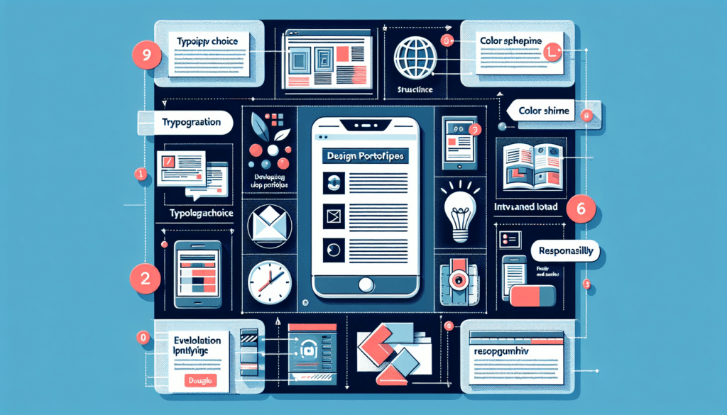 Principios de Diseño Web para el Desarrollo de Portafolios Creativos