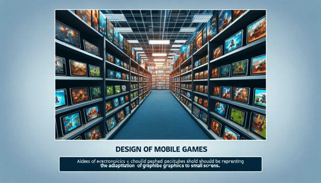 Diseño de juegos para dispositivos móviles: Adaptando gráficos a pantallas pequeñas