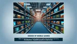 Diseño de juegos para dispositivos móviles: Adaptando gráficos a pantallas pequeñas