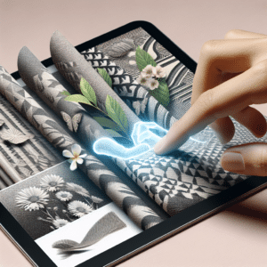 Texturas de tela en diseño digital: Simulación y aplicación