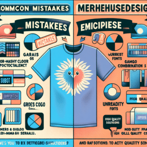Errores comunes en diseño de merchandising y cómo evitarlos