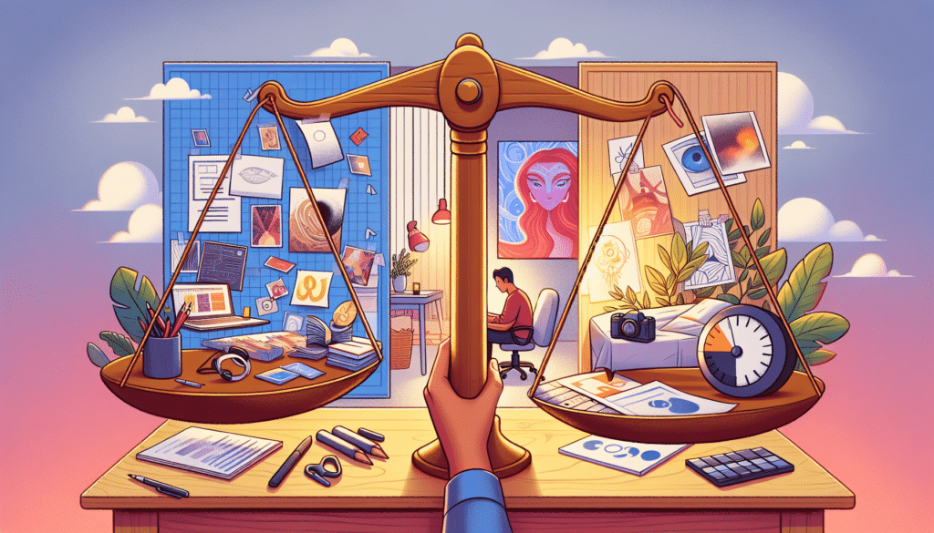Balance Entre Freelance y Proyectos Personales en Ilustración