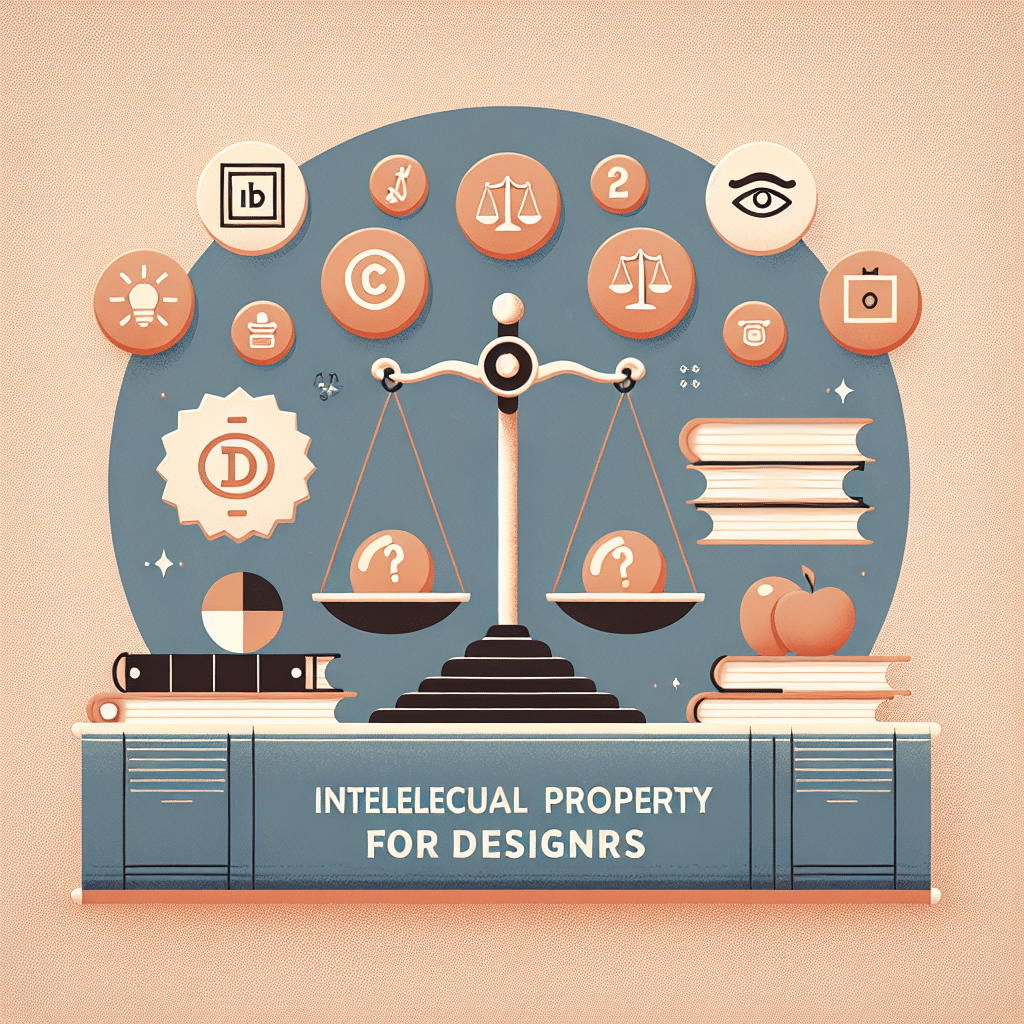 Propiedad intelectual para diseñadores: Guía básica de derechos y responsabilidades