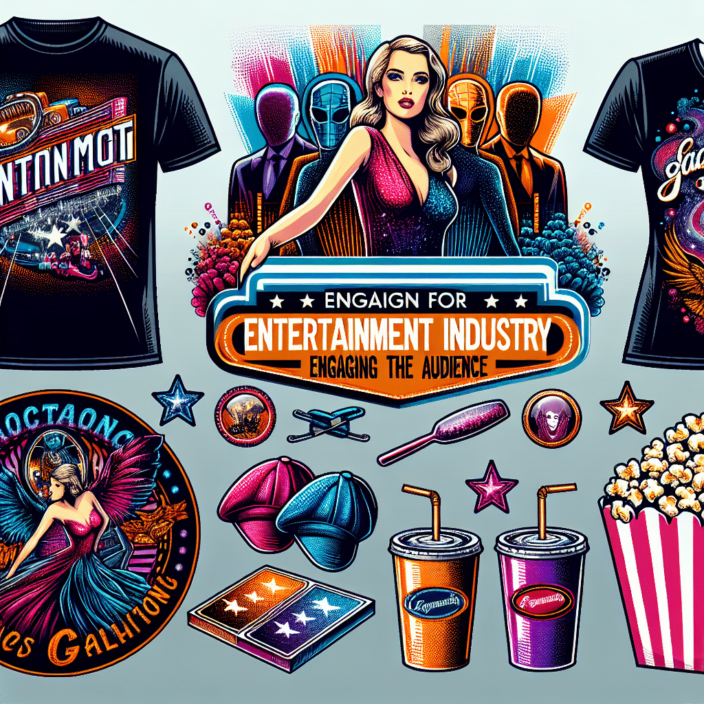 Diseño de merchandising para la industria del entretenimiento: Conectando con el público