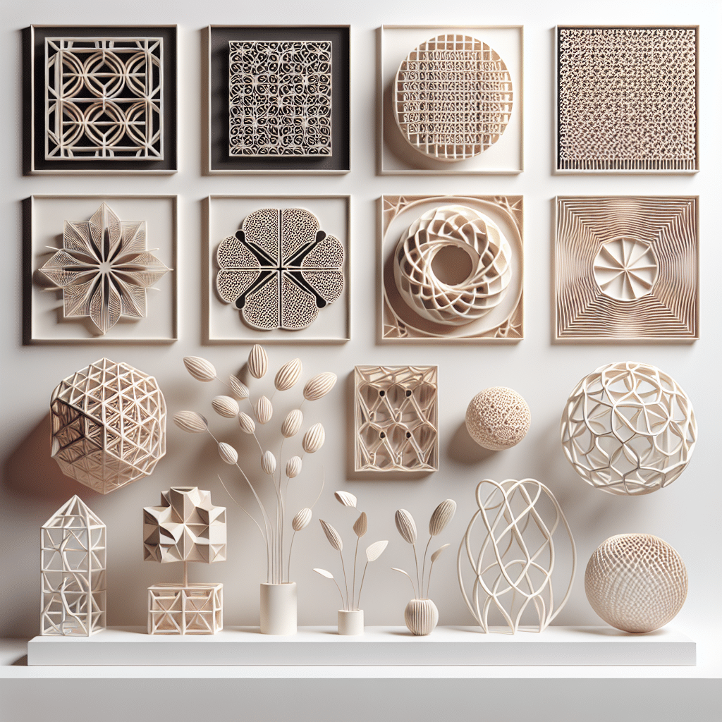 Tendencias actuales en diseño de impresión 3D para gráficos