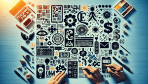 Combinando Tipografía e Iconografía para una Comunicación Visual Efectiva