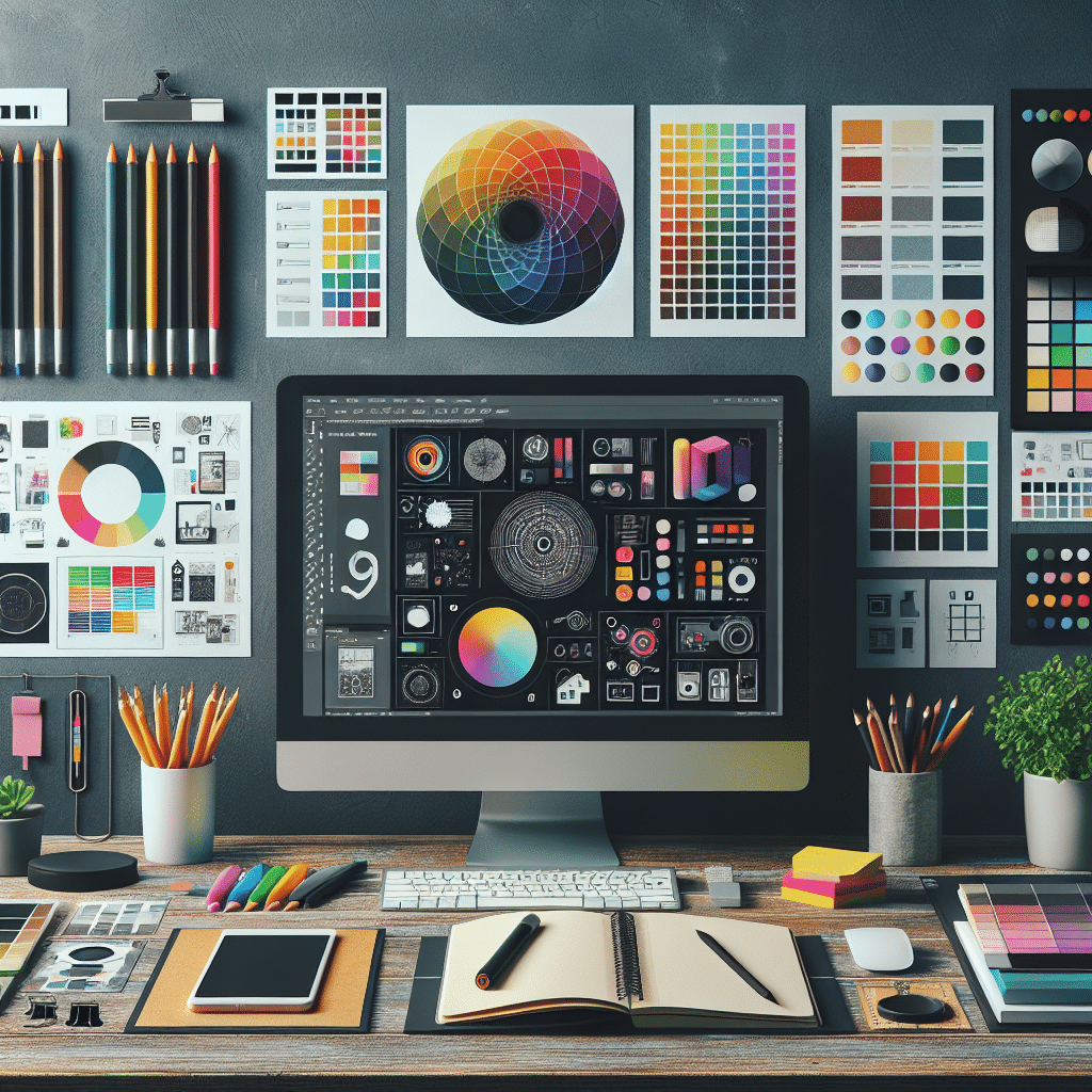 Manejo del Color y Composición en Diseño Gráfico