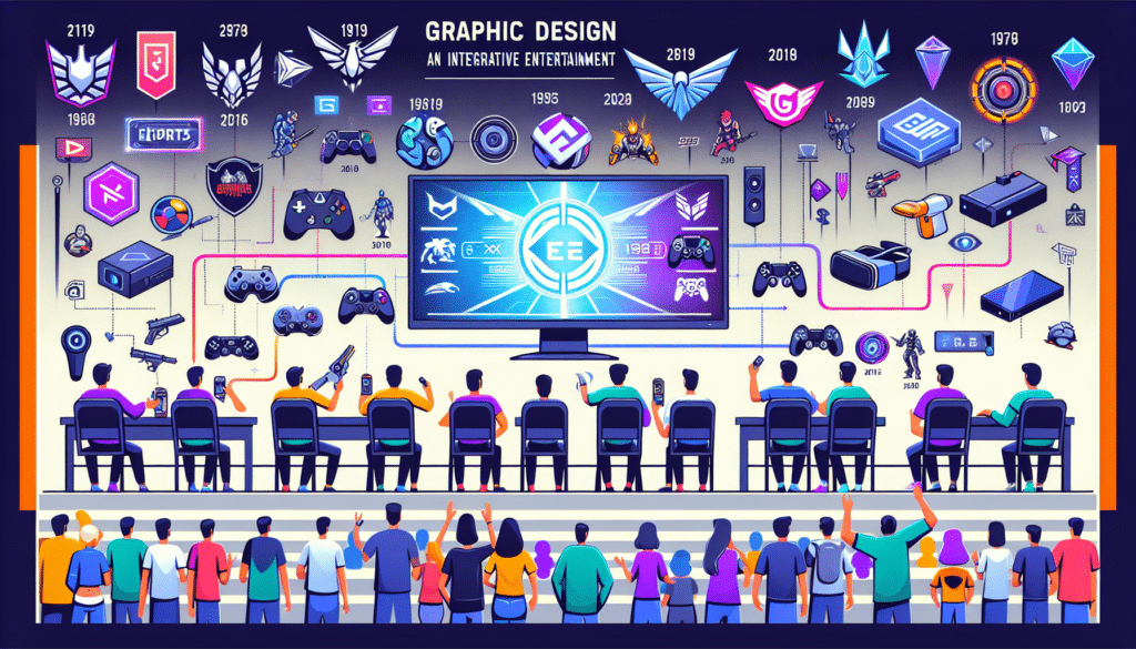 El rol del diseño gráfico en la evolución de los esports y el entretenimiento interactivo