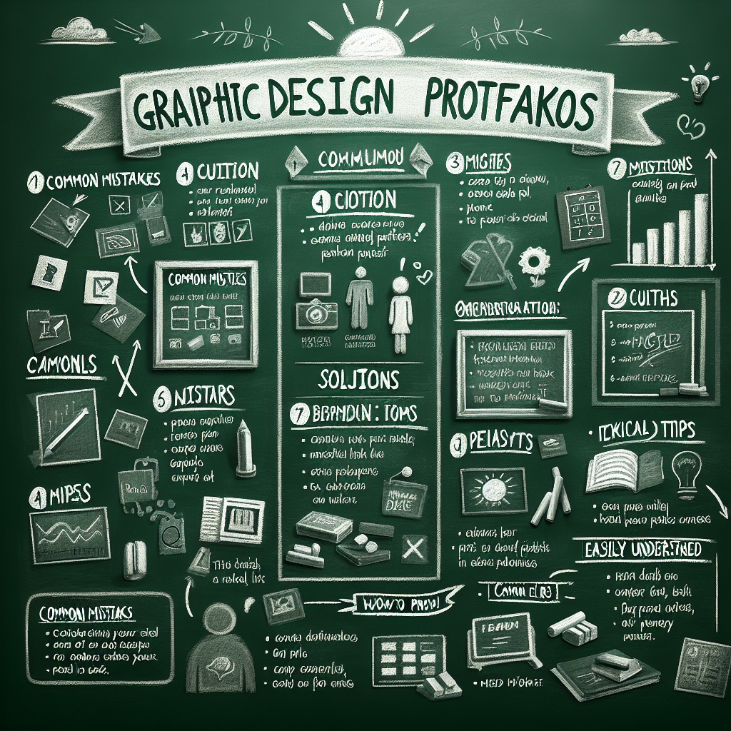 Errores Comunes en la Creación de Portafolios de Diseño Gráfico y Cómo Evitarlos