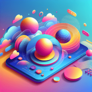 Gradientes y Colores Vibrantes: Un Giro Moderno en Diseño Web