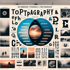 Consejos para combinar tipografías y fotografías en diseño gráfico