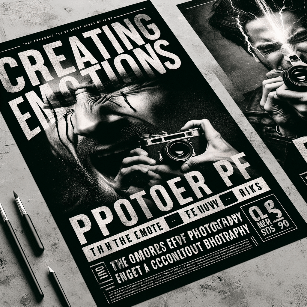 Creando emociones: El poder de la fotografía en el diseño de carteles