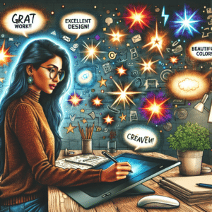 Cómo el feedback puede impulsar la creatividad en diseño gráfico