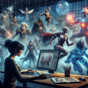 Creando Personajes para Realidad Virtual: Nuevas Dimensiones en Diseño Gráfico