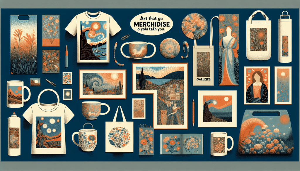 Diseño de merchandising para exposiciones y galerías: Arte que puedes llevar contigo