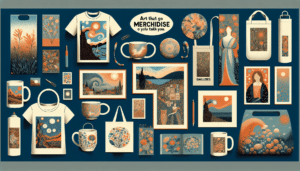Diseño de merchandising para exposiciones y galerías: Arte que puedes llevar contigo