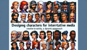 Diseño de Personajes para Medios Interactivos: Un Enfoque Dinámico