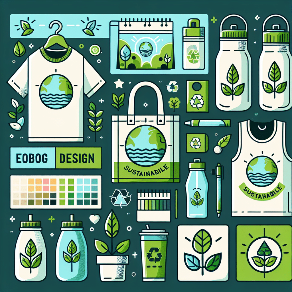 Cómo el diseño de merchandising puede ser usado para reforzar la imagen de una marca sostenible