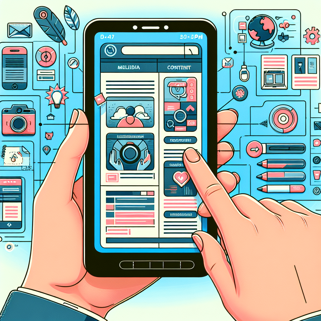 Implementación de Contenido Multimedia en Diseño Web Móvil